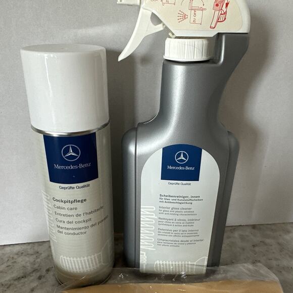 Genuine Mercedes Benz Interior Car Care Kit NEW Vintage - Picture 3 of 4